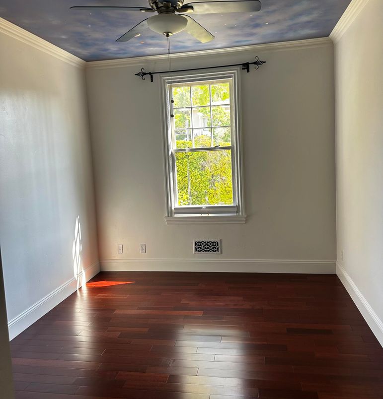 Empty room, Interior, Wood Texture Flooring