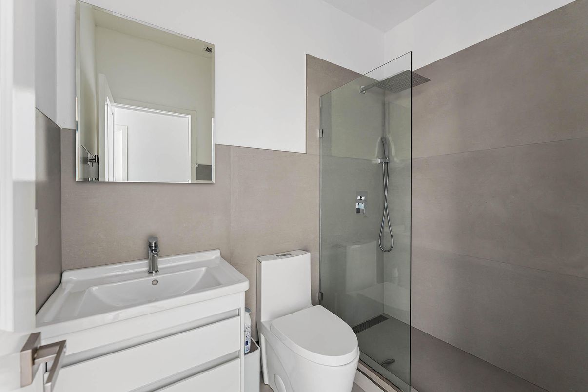 Bathroom, Glass Shower, Interior