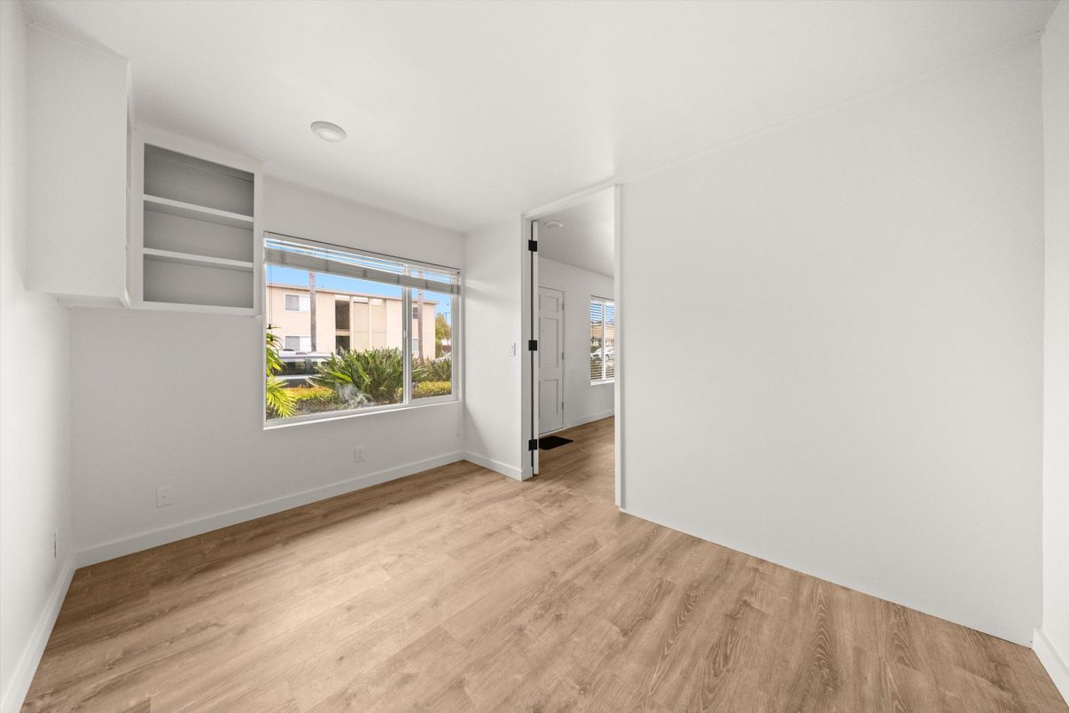 Empty room, Interior, Wood Texture Flooring
