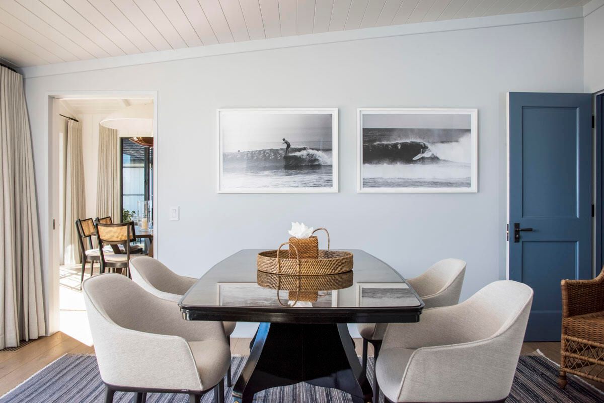 Dining room, Interior, Wood Texture Flooring