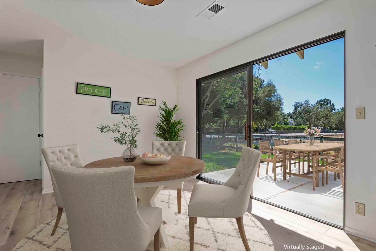 Dining room, Interior, Wood Texture Flooring