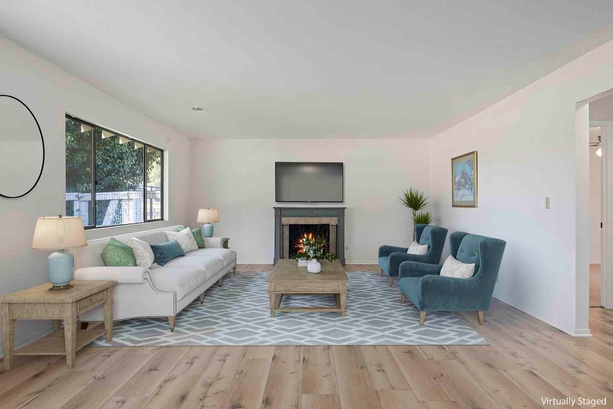 Fireplace, Interior, Living room, Wood Texture Flooring