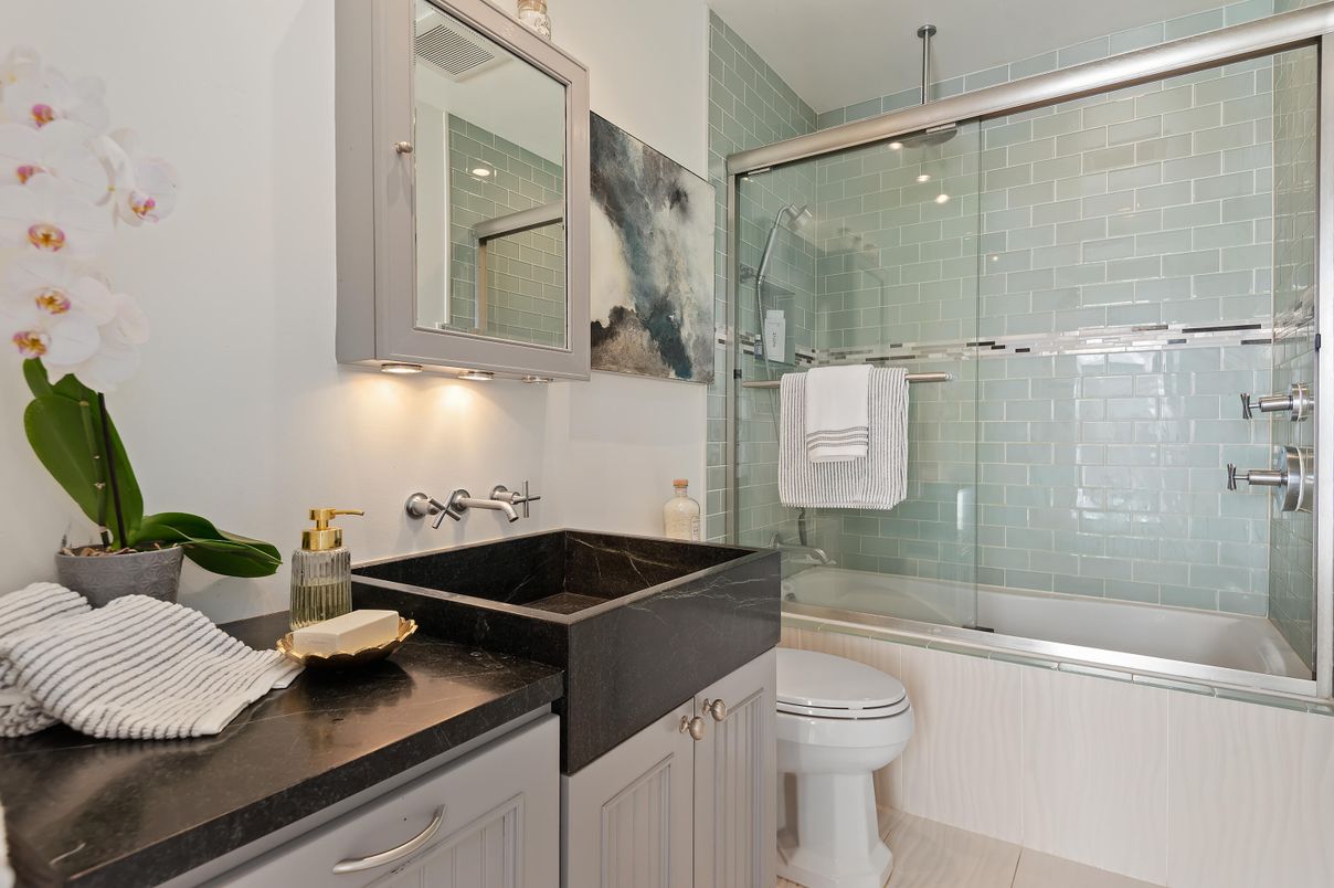 Bathroom, Glass Shower, Interior