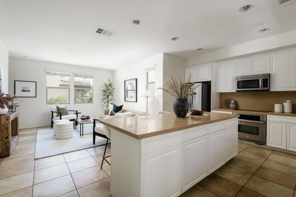 Interior, Kitchen, Living room, Recessed Lighting, Stainless Steel Appliances