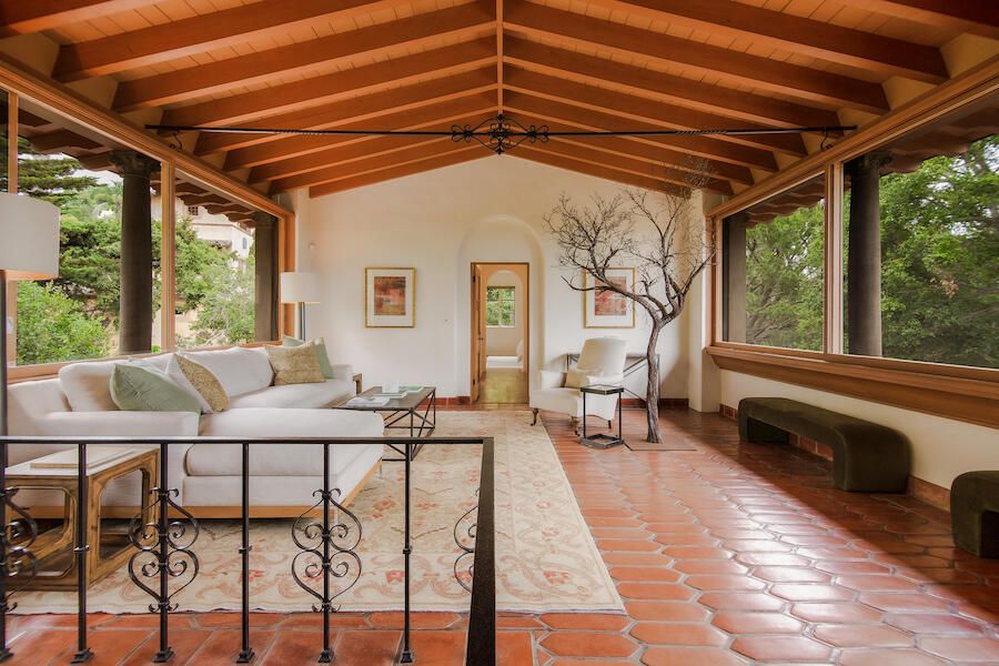 Interior, Living room, Wooden Beams, Wooden Ceilings