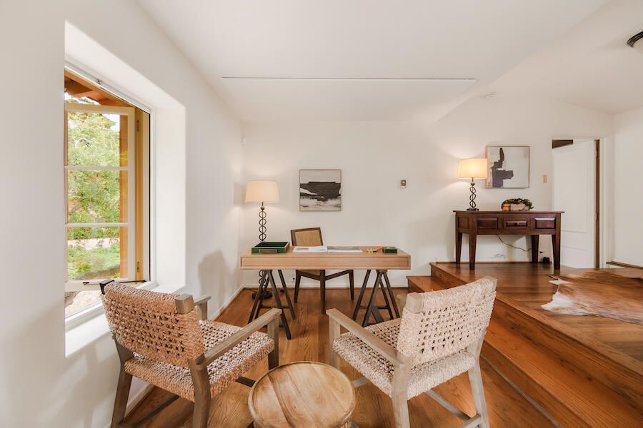 Home Office, Interior, Wood Texture Flooring