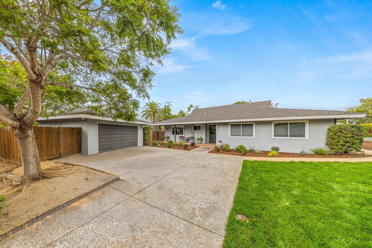 Attached, Backyard, Exterior, Facade, Ranch