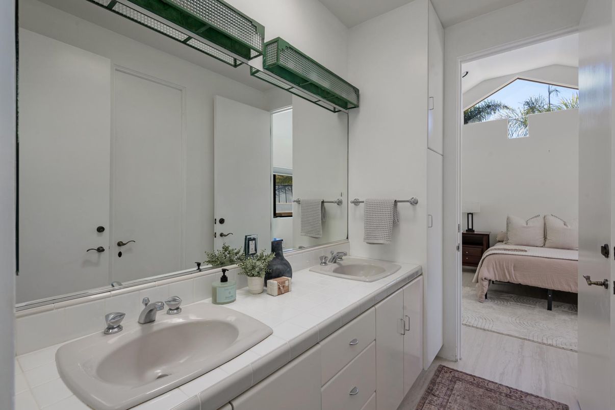 Bathroom, Bedroom, Dual Sink Vanities, Interior, Marble, Tile Countertops