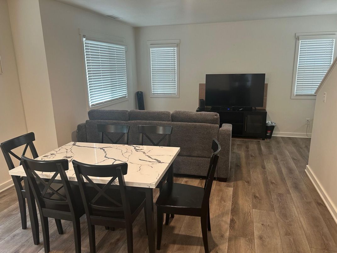 Dining room, Interior, Living room, Wood Texture Flooring