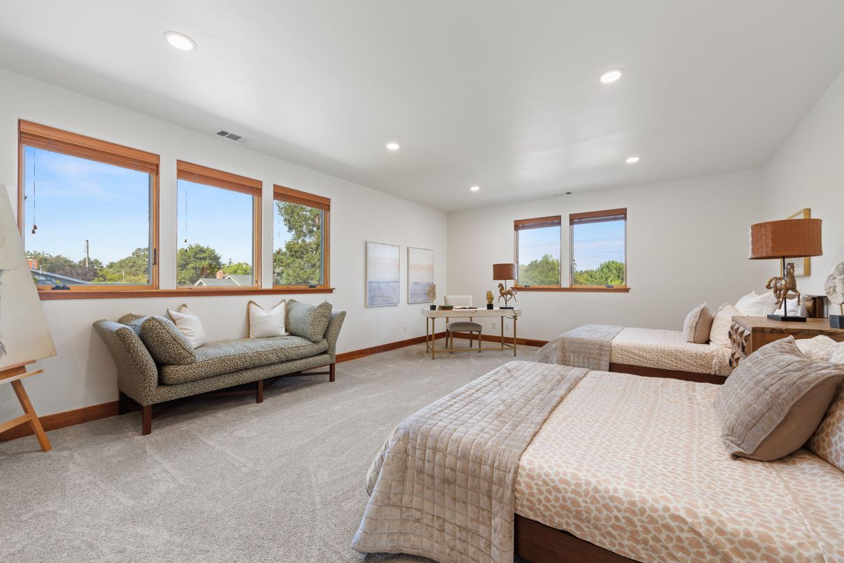 Bedroom, Home Office, Interior, Recessed Lighting