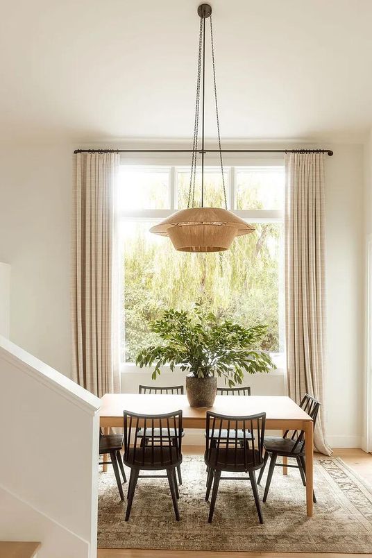 Dining room, Interior, Pendant Lights