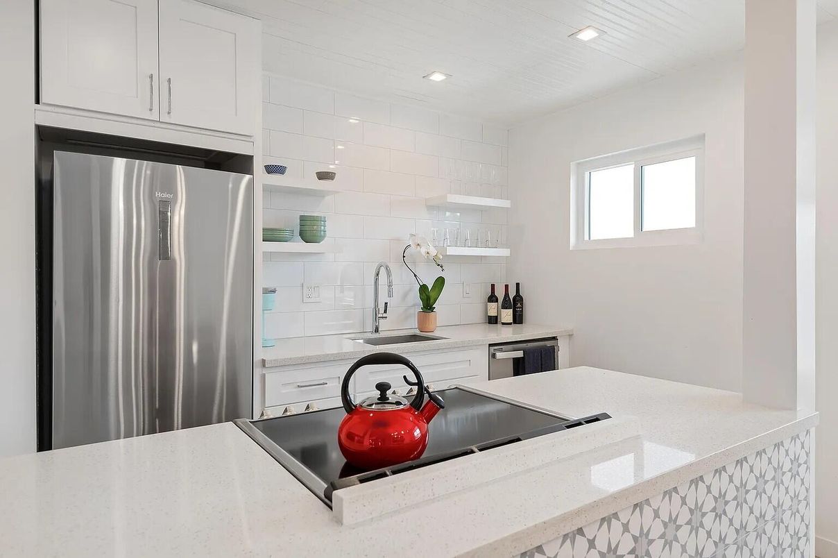 Interior, Kitchen, Recessed Lighting, Stainless Steel Appliances