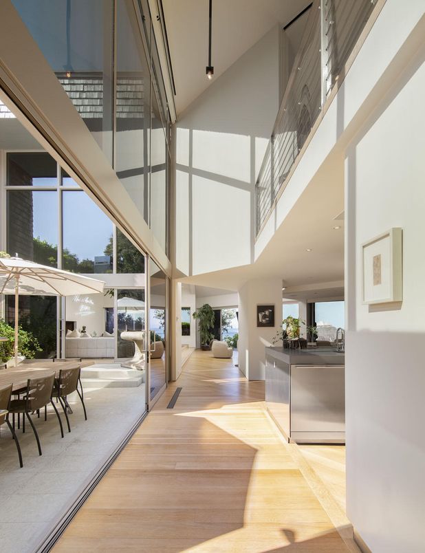 Dining room, Interior, Wood Texture Flooring