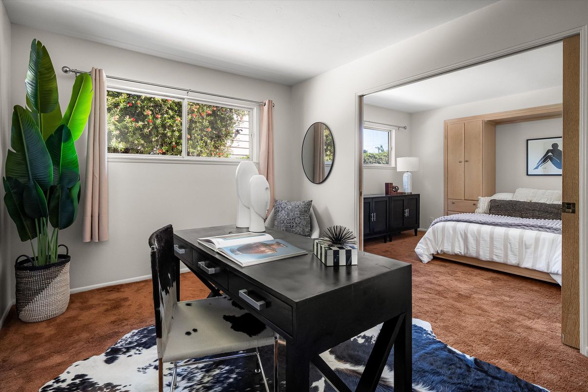 Bedroom, Home Office, Interior
