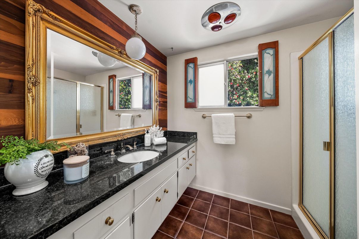 Bathroom, Dual Sink Vanities, Glass Shower, Interior
