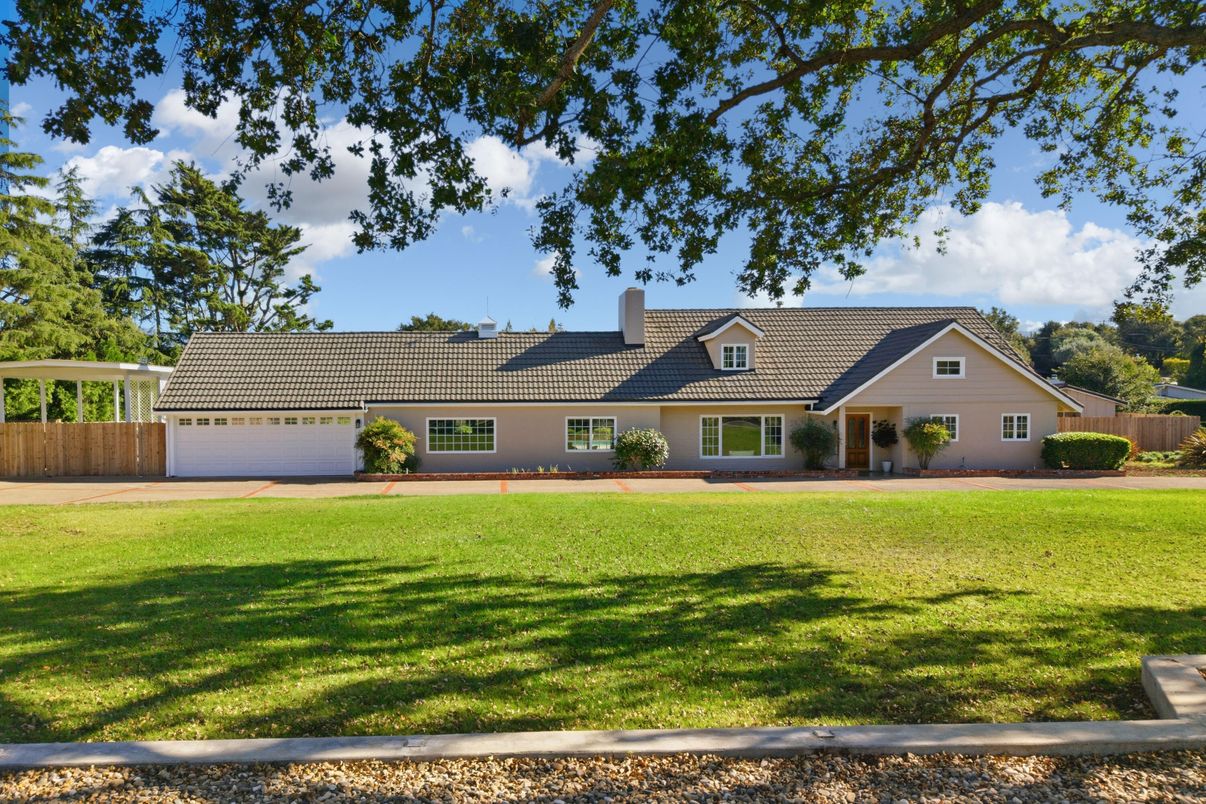 Attached, Backyard, Exterior, Facade, Ranch