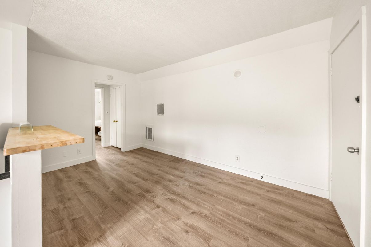 Empty room, Interior, Wood Texture Flooring