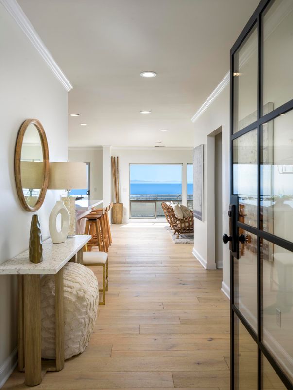 Interior, Recessed Lighting, Water, Wood Texture Flooring