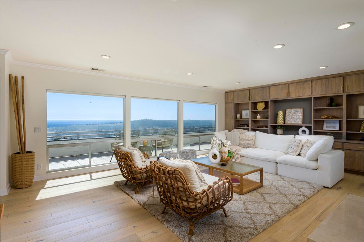 Interior, Living room, Recessed Lighting, Water, Wood Texture Flooring