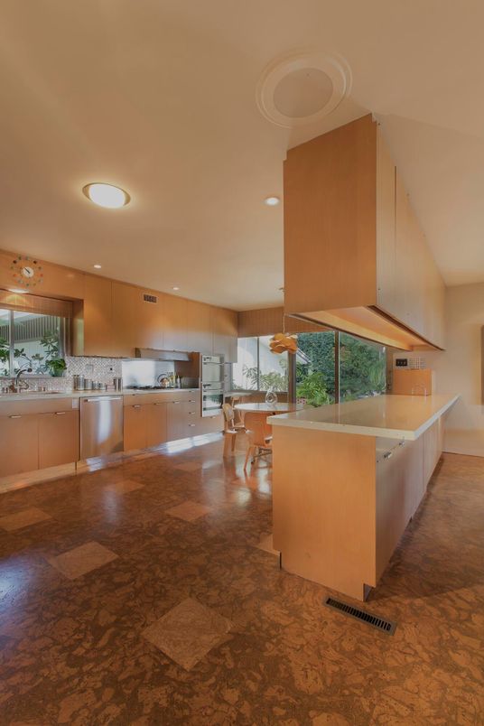 Dining room, Interior, Kitchen, Pendant Lights, Recessed Lighting, Stainless Steel Appliances