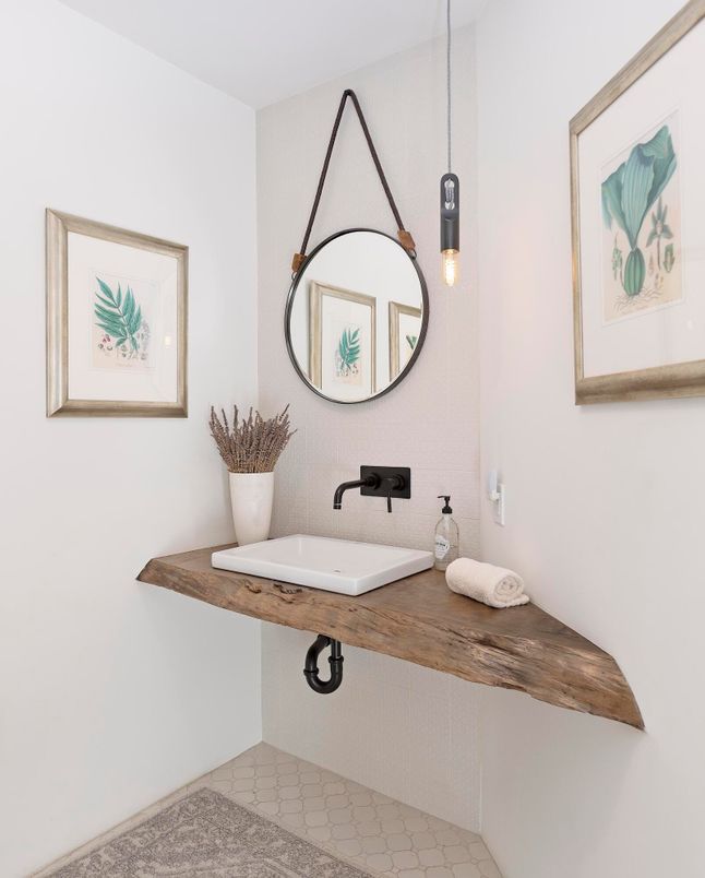 Bathroom, Interior, Pendant Lights