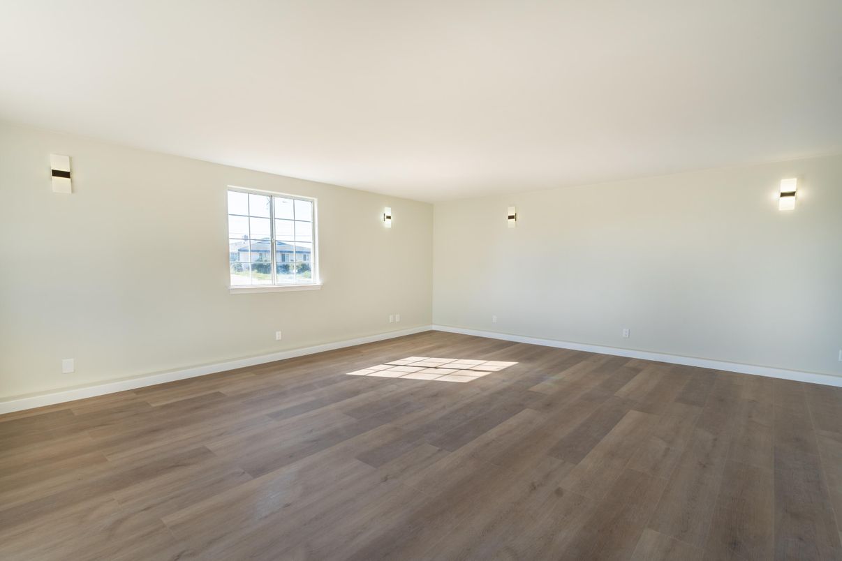 Empty room, Interior, Wood Texture Flooring