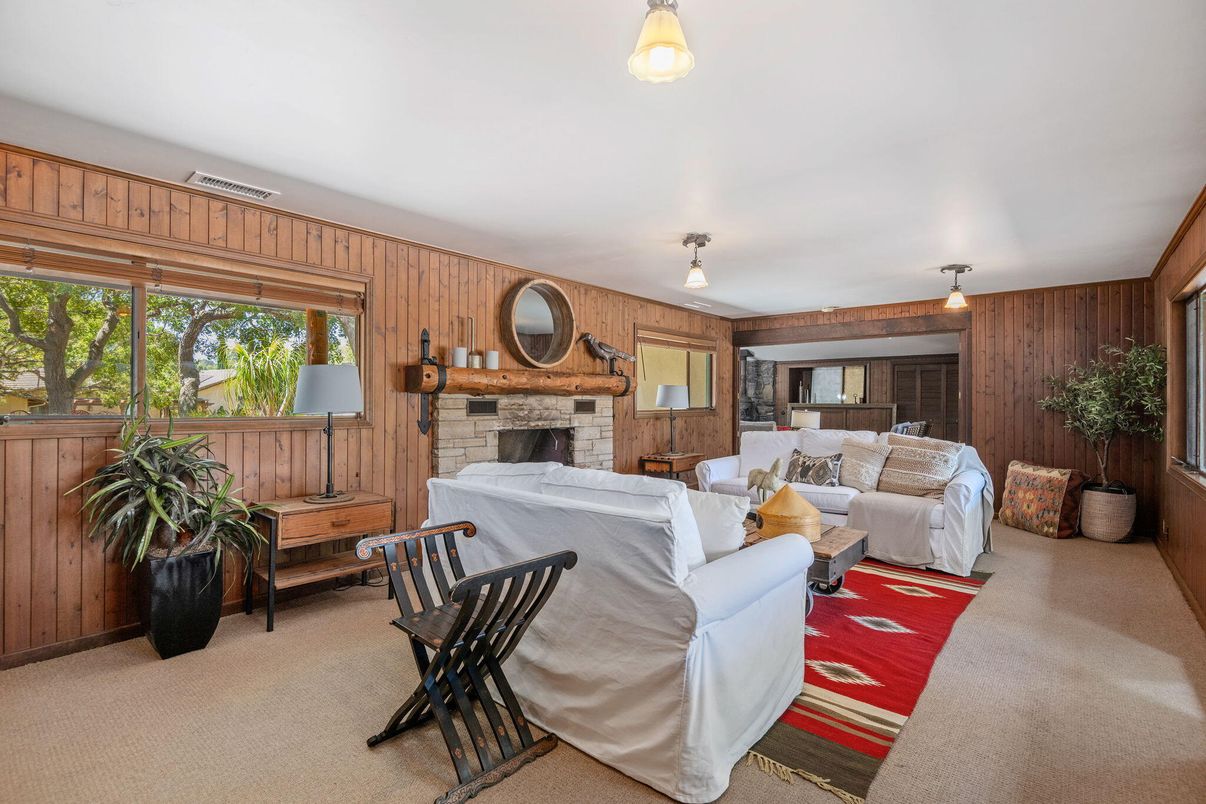 Fireplace, Interior, Living room, Wooden Walls