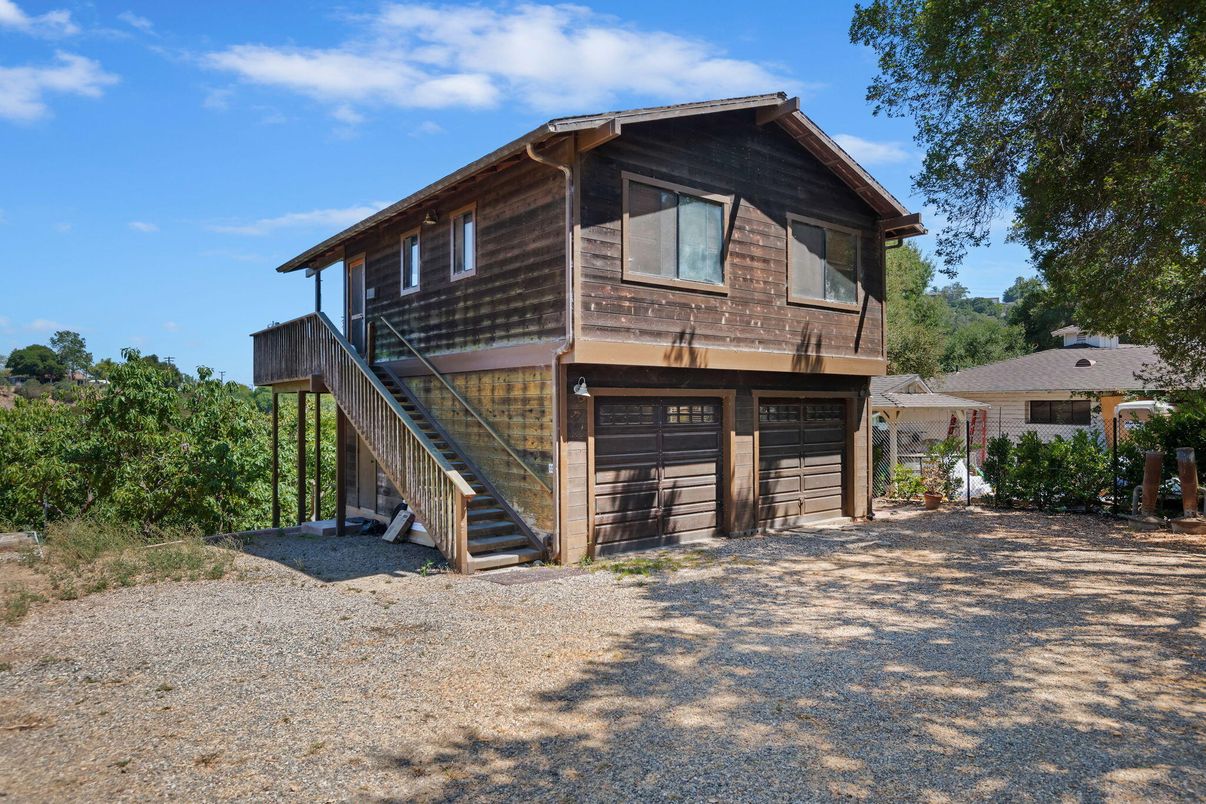 Attached, Exterior, Facade, Log Home