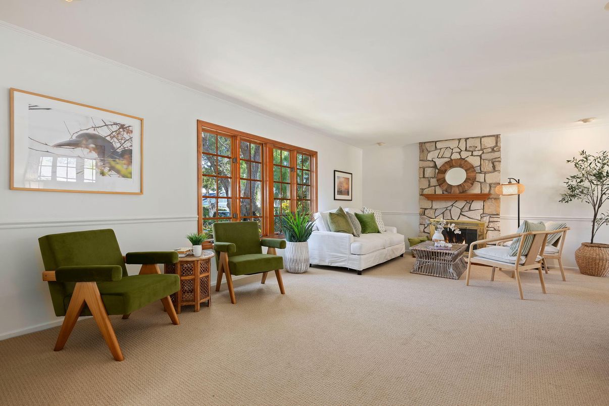 Fireplace, Interior, Living room, Stone Walls