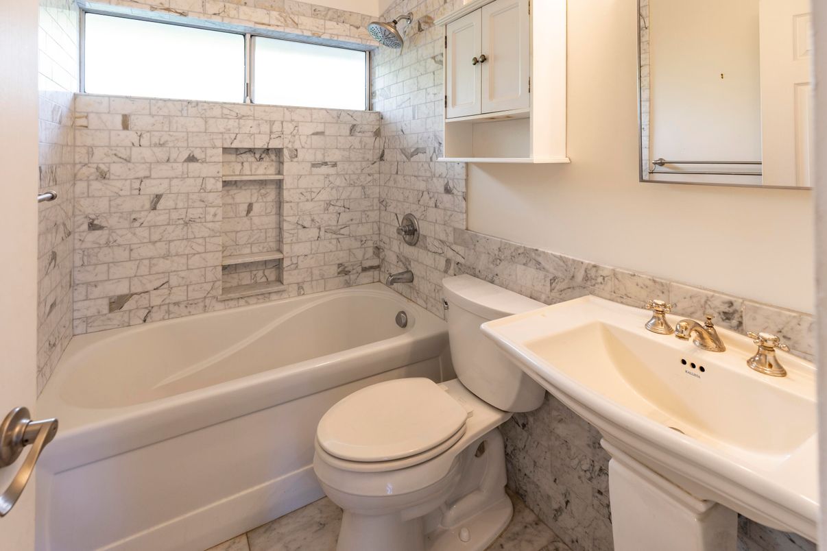 Bathroom, Interior, Marble Walls