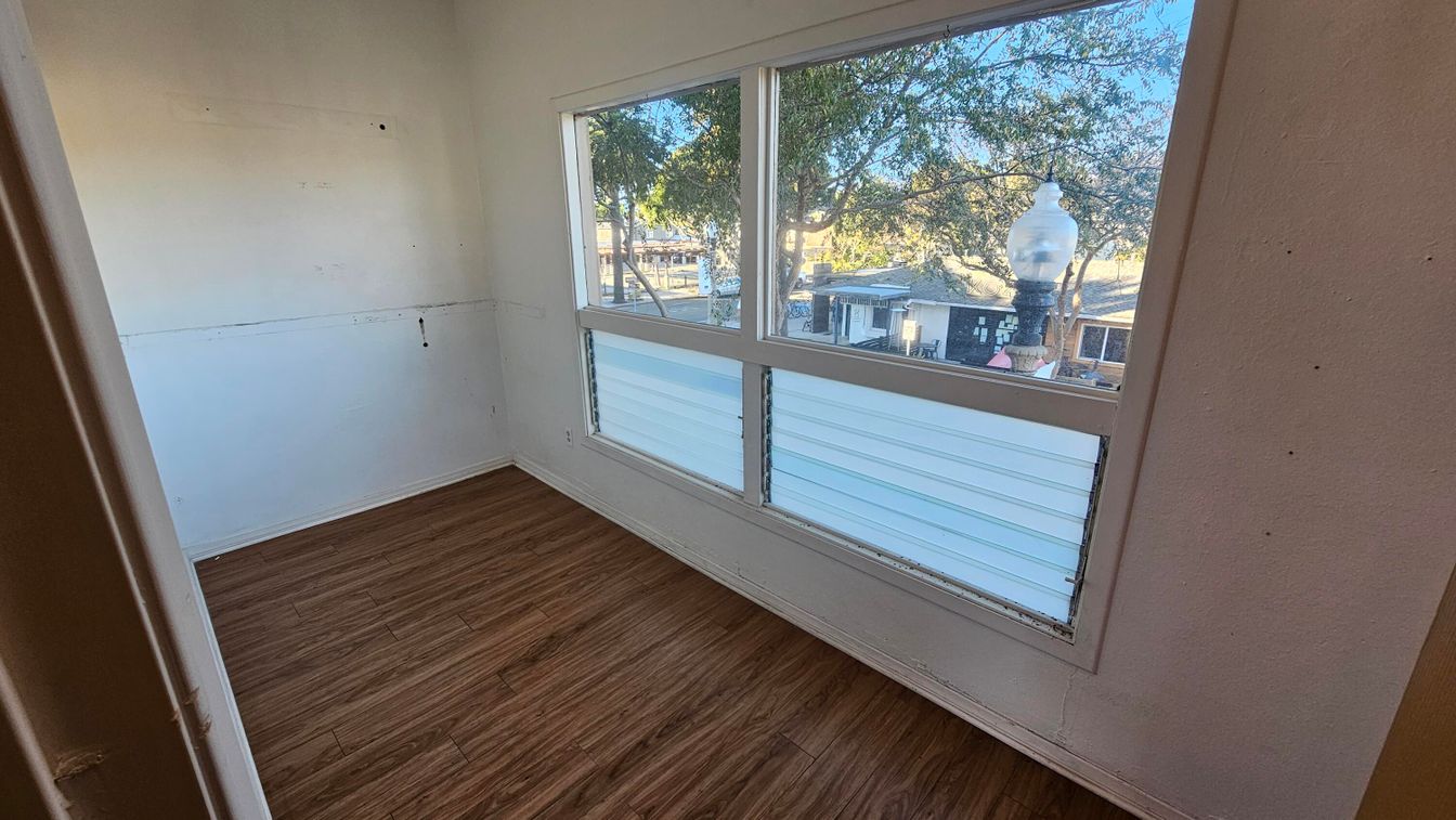 Empty room, Interior, Wood Texture Flooring