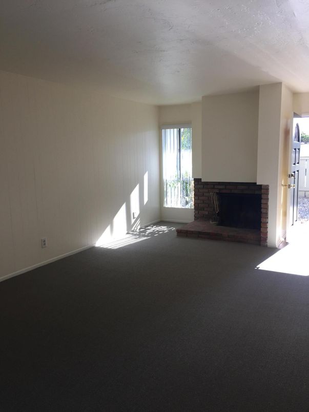 Empty room, Fireplace, Interior