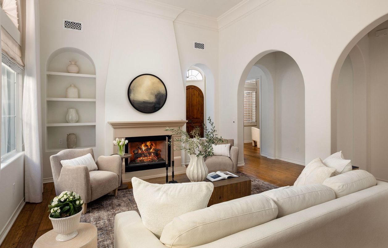 Fireplace, Interior, Living room, Wood Texture Flooring