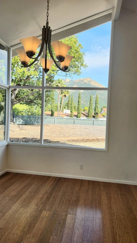 Interior, Pendant Lights, Wood Texture Flooring
