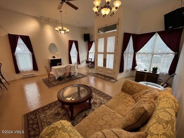 Chandelier, Dining room, Interior, Living room, Wood Texture Flooring