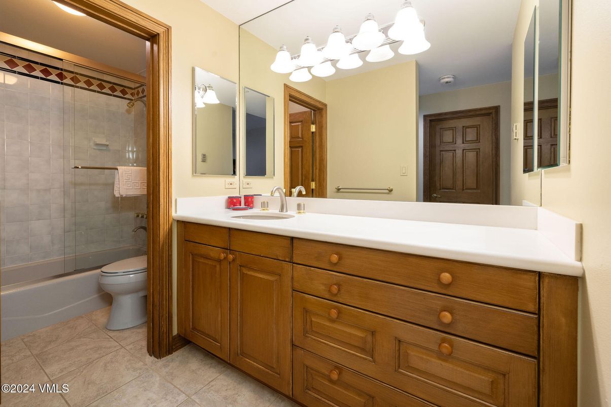 Bathroom, Dual Sink Vanities, Glass Shower, Interior