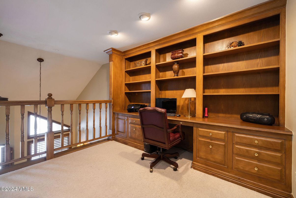 Home Office, Interior, Recessed Lighting