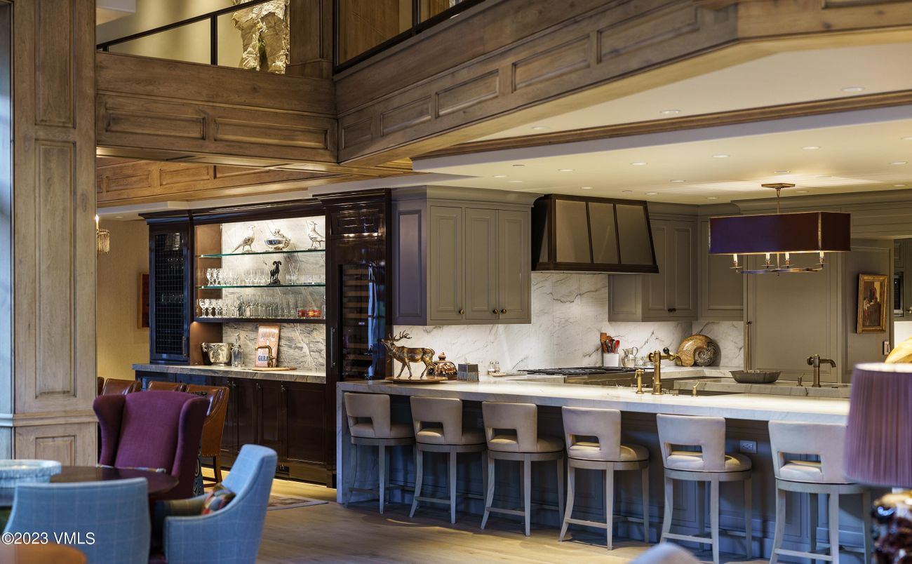 Chandelier, Interior, Kitchen, Pendant Lights, Recessed Lighting, Wood Texture Flooring