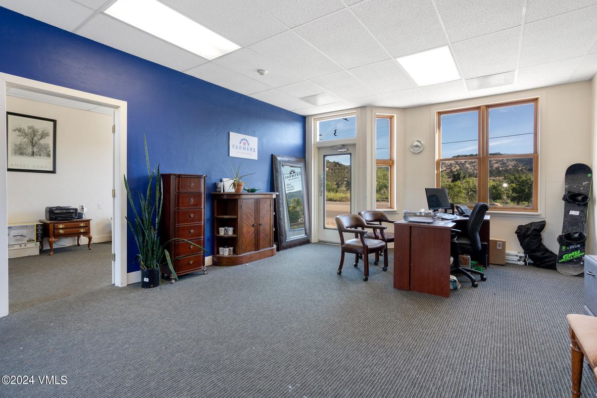 Home Office, Interior, Recessed Lighting