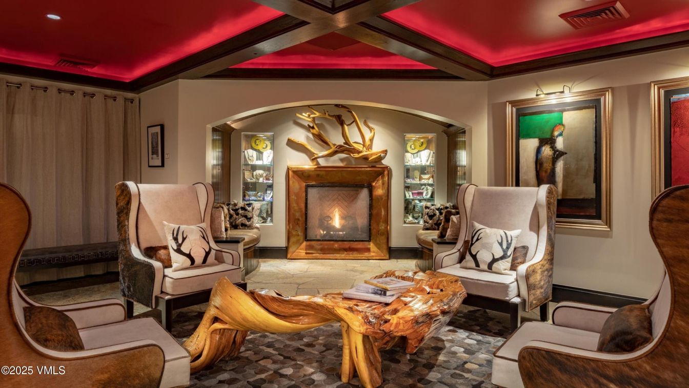 Fireplace, Interior, Living room, Recessed Lighting