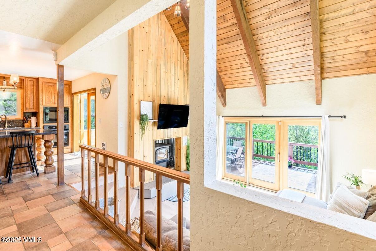 Interior, Kitchen, Wooden Beams, Wooden Ceilings, Wooden Walls