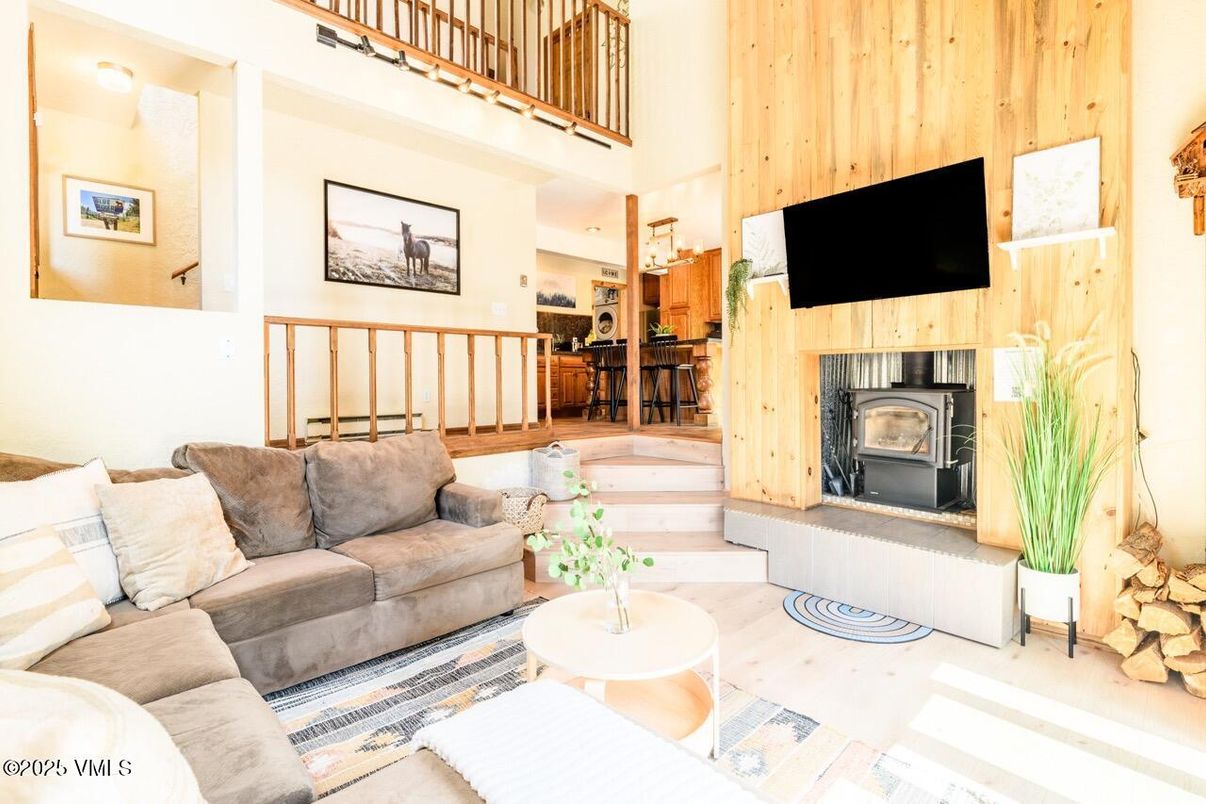 Fireplace, Interior, Living room, Wood Texture Flooring, Wooden Walls