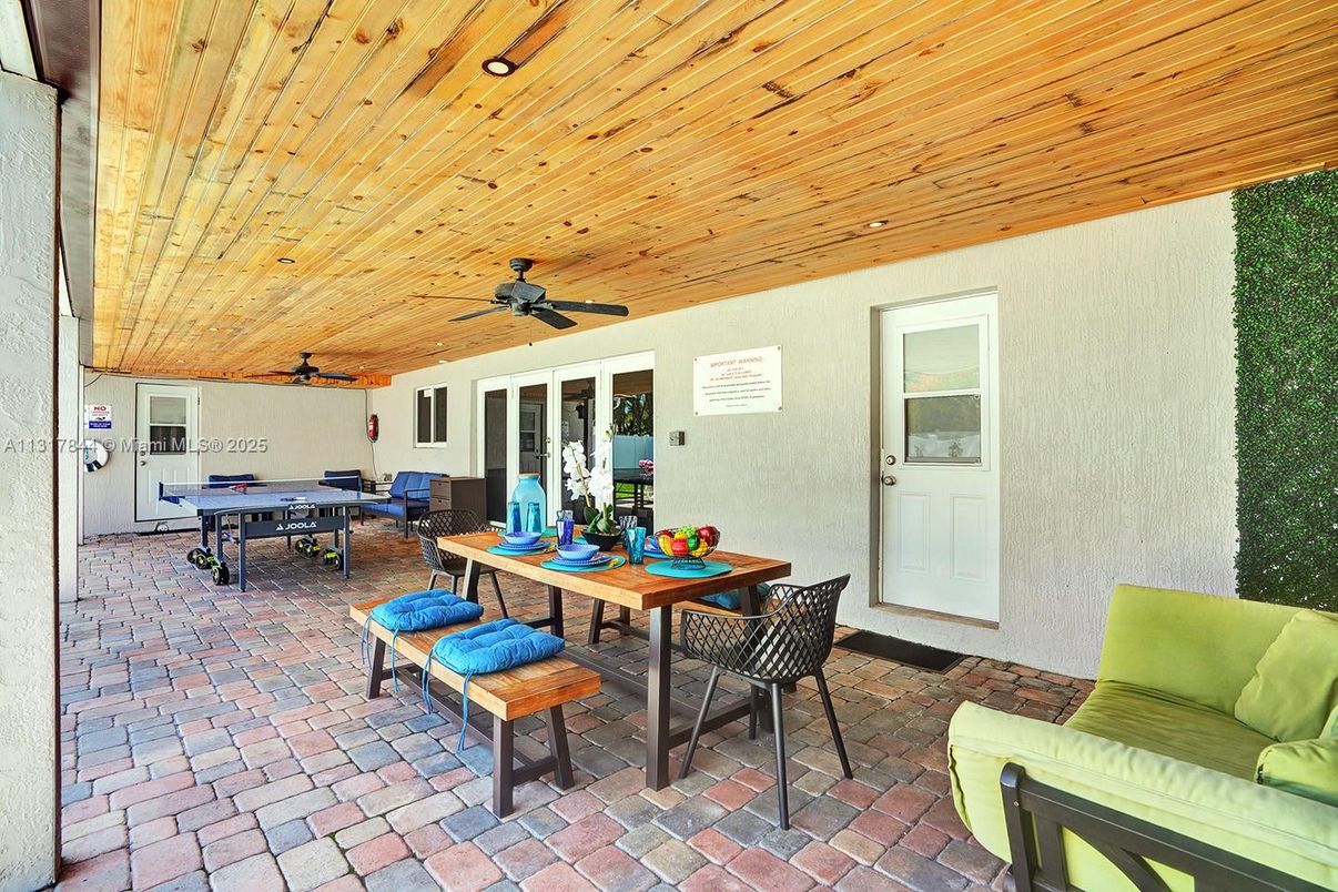 Exterior, Game Room