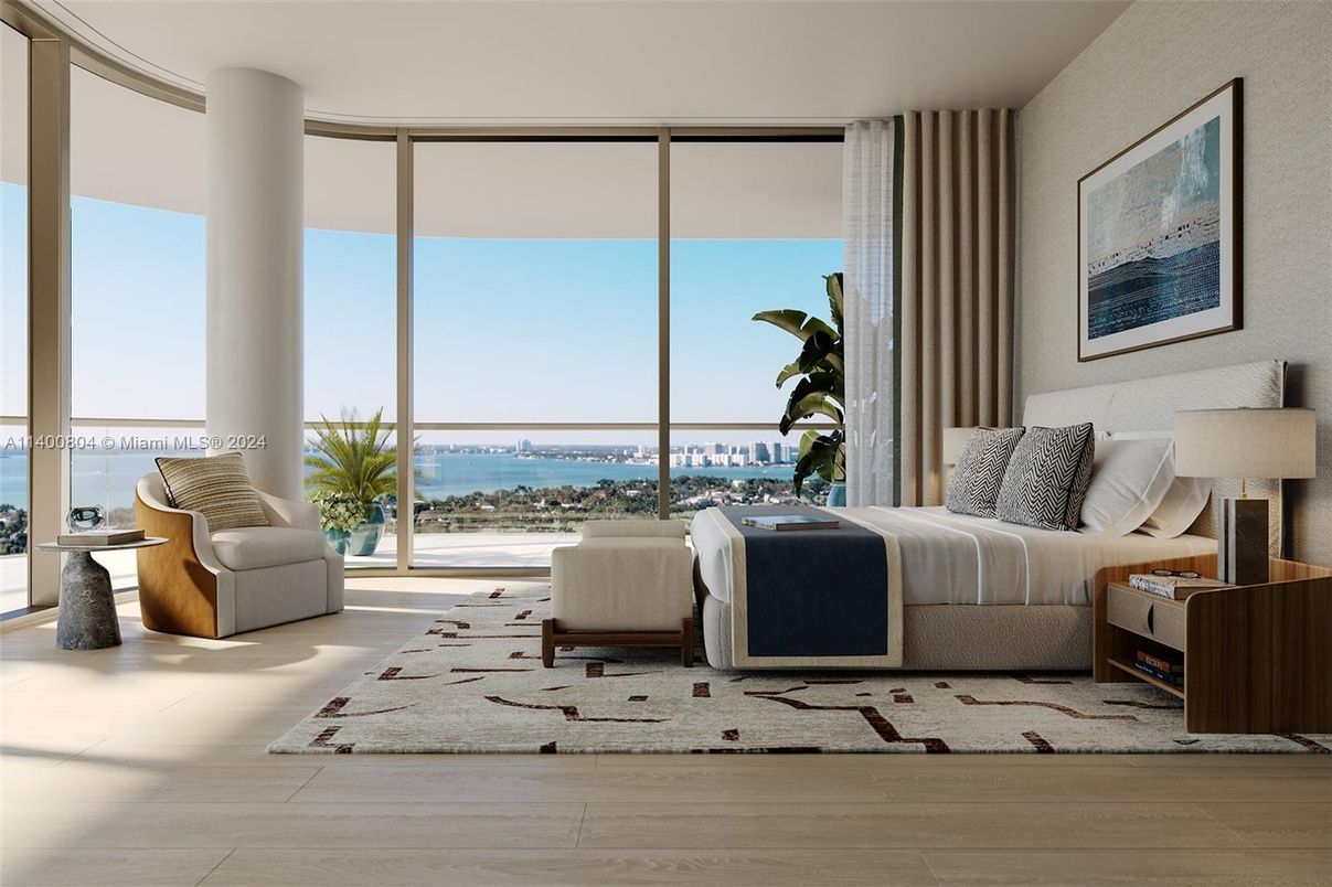 Bedroom, Interior, Water, Wood Texture Flooring