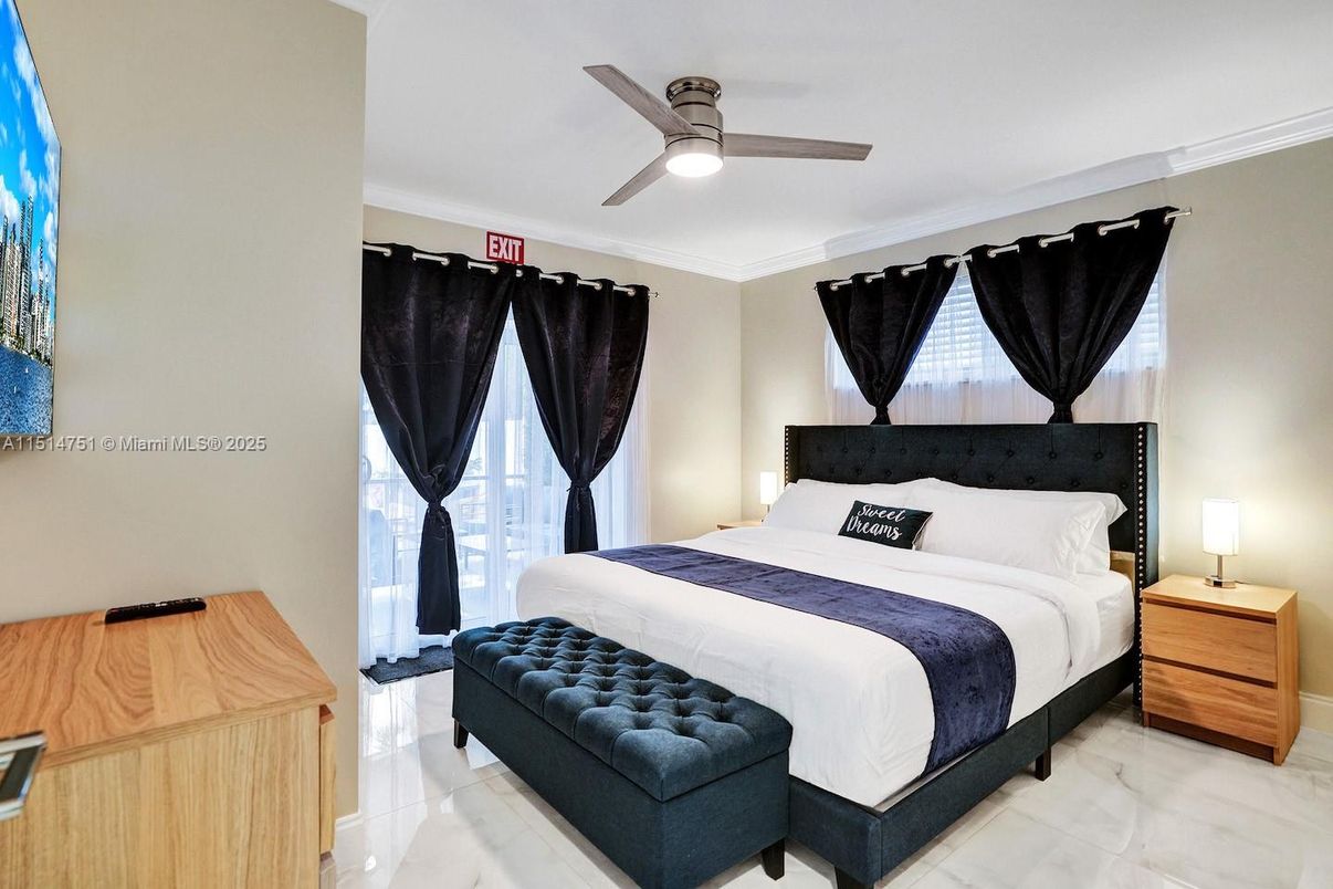 Bedroom, Interior, Marble