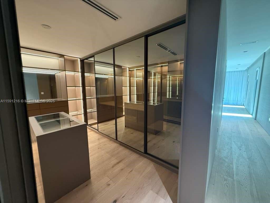 Interior, Recessed Lighting, Walk-in Closets, Wood Texture Flooring