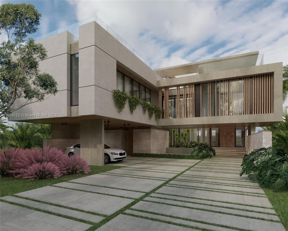Exterior, Facade, Modern
