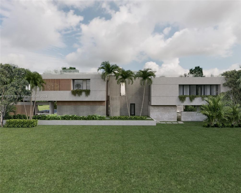 Backyard, Exterior, Facade, Modern