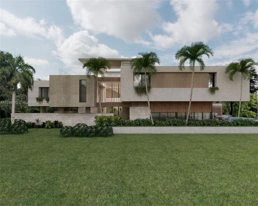 Backyard, Exterior, Facade, Modern
