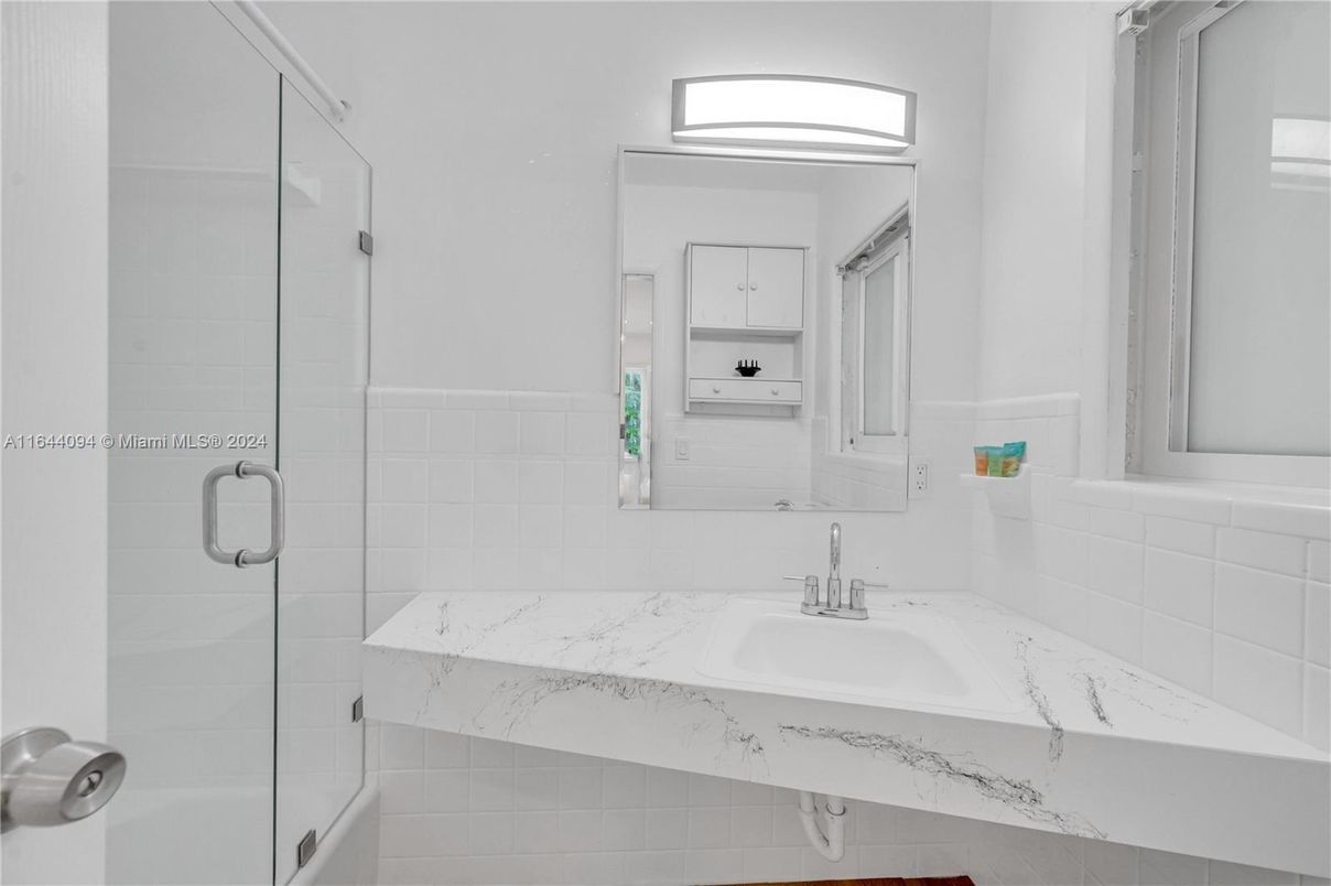 Bathroom, Glass Shower, Interior